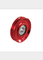 Шкив оборудования спортзала сплава материальный ролики оборудования здоровья дизайна 4,5 дюймов красные