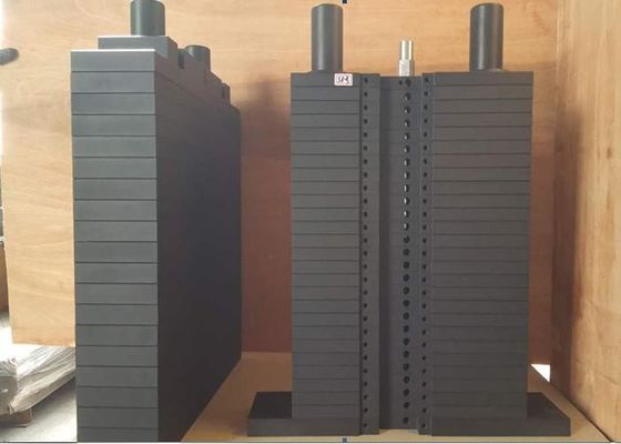 Окраска электронного производства тренажерного зала Весовые диски прямоугольной формы для универсальности в различных упражнениях