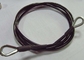 Черная веревочка провода спортзала диаметр 1/4 дюймов наружный для собрания оборудования спортзала