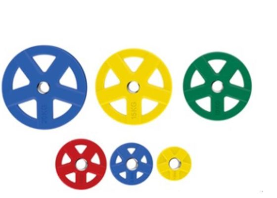 Низкошумные тяжеловесные пластины резиновые версии с высокой устойчивостью к ударам прочные пластины, предназначенные для тяжелого тренажерного зала